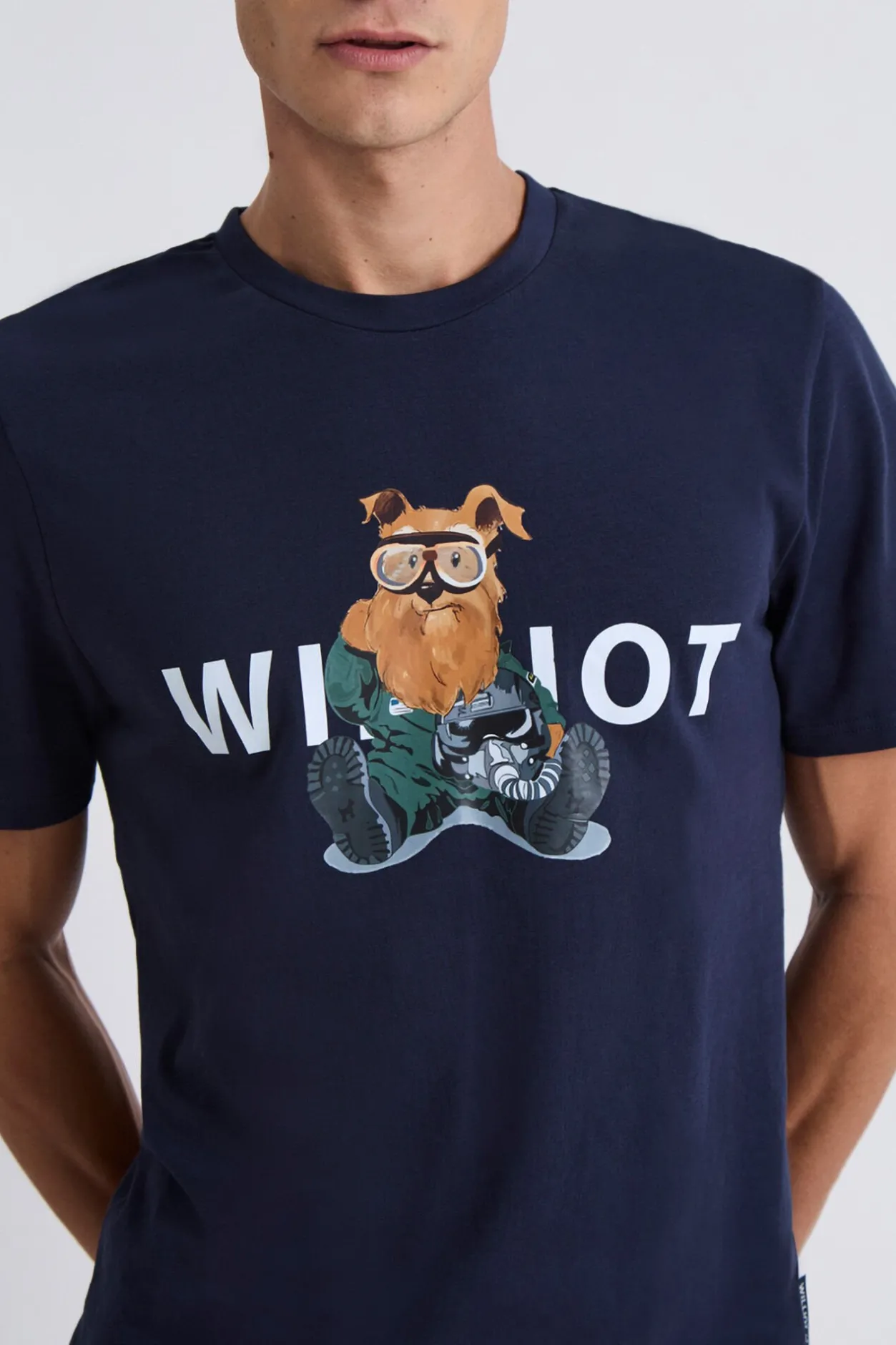 Williot Camiseta Mr Piloto Azul marino Hot