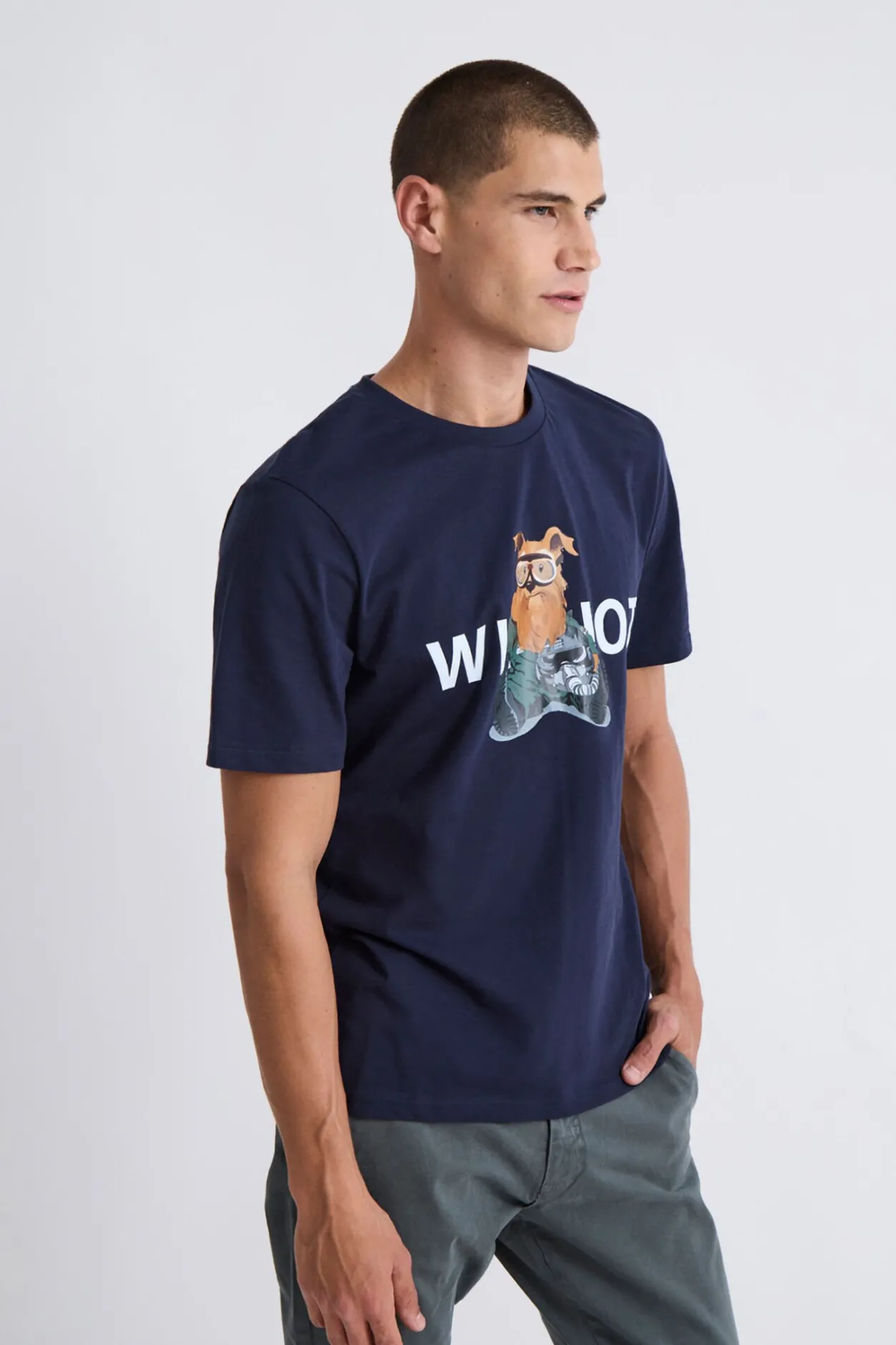 Williot Camiseta Mr Piloto Azul marino Hot
