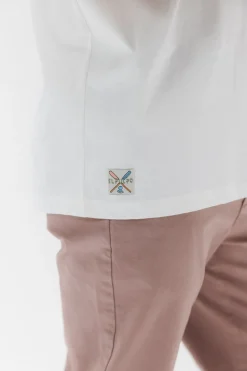 elPulpo Camiseta old school memories Blanco Discount