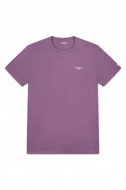 Pepe Jeans camiseta original basic 3n manga corta morado/lila