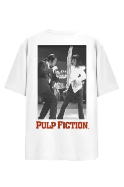Jack & Jones Camiseta pulp fiction blanco Outlet