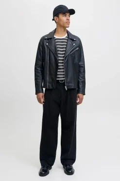 Jack & Jones Camiseta rayas Gris oscuro