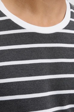 Jack & Jones Camiseta rayas Gris oscuro