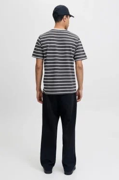 Jack & Jones Camiseta rayas Gris oscuro