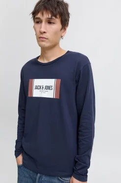 Jack & Jones Camiseta regular fit azul Online