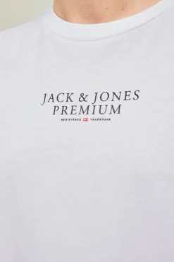 Jack & Jones Camiseta regular fit Blanco Discount