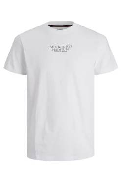Jack & Jones Camiseta regular fit Blanco Discount