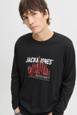 Jack & Jones Camiseta regular fit negro Best