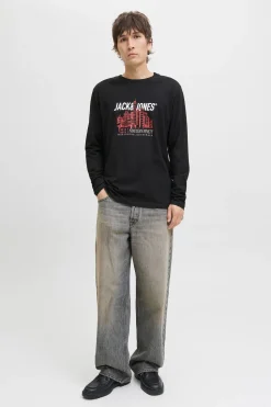 Jack & Jones Camiseta regular fit negro Best