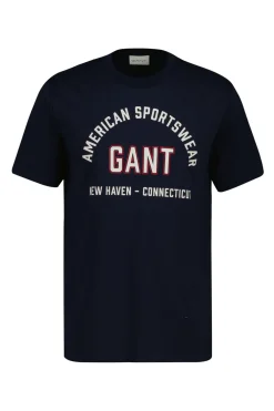 Gant Camiseta regular fit Azul oscuro New