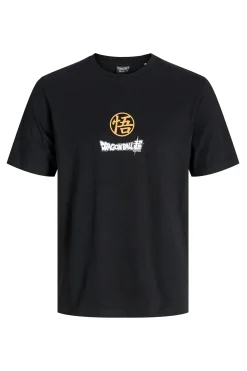 Jack & Jones Camiseta regular fit estampada negro Sale