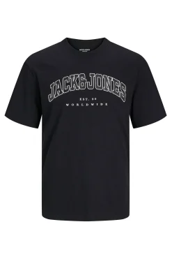 Jack & Jones PLUS Camiseta regular fit PLUS negro Clearance