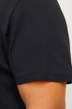 Jack & Jones PLUS Camiseta regular fit PLUS negro Clearance