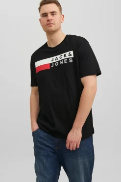 Jack & Jones PLUS Camiseta regular fit PLUS negro Hot