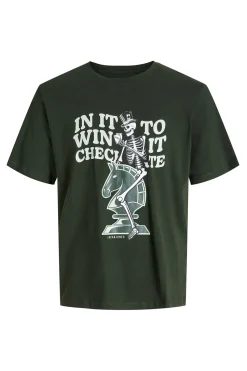 Jack & Jones PLUS Camiseta regular fit PLUS verde Online