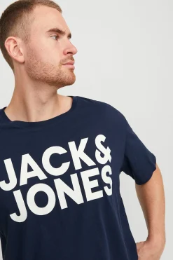 Jack & Jones PLUS Camiseta regular fit PLUS azul Discount