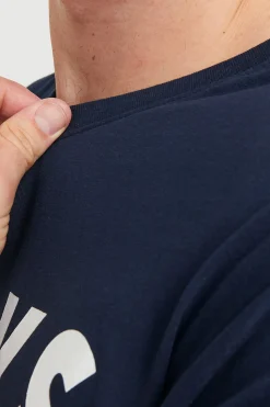 Jack & Jones PLUS Camiseta regular fit PLUS azul Discount