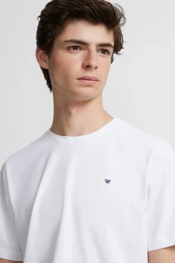 Silbon Camiseta minilogo Blanco