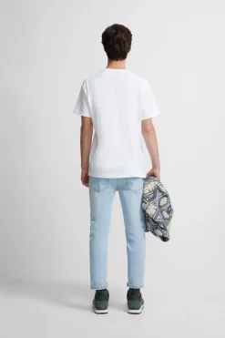 Silbon Camiseta minilogo Blanco