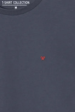 Silbon Camiseta minilogo Azul marino Sale