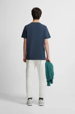 Silbon Camiseta minilogo Azul marino Sale