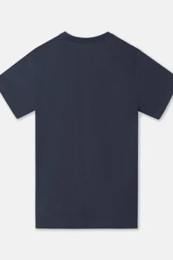 Silbon Camiseta raqueta media Azul marino Online