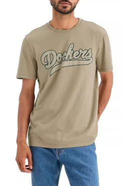 Dockers Camiseta slim fit Beige Discount