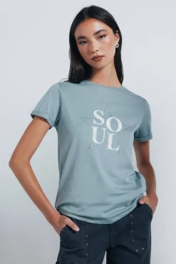 Springfield Camiseta "Soul" verde Clearance