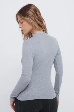 Springfield Camiseta strass gris Sale