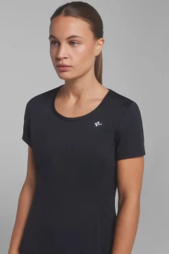 Dash and Stars Camiseta transpirable negra negro Outlet