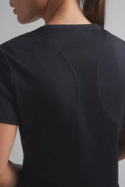 Dash and Stars Camiseta transpirable negra negro Outlet