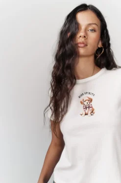 High Spirits Camiseta Waggy beige Best