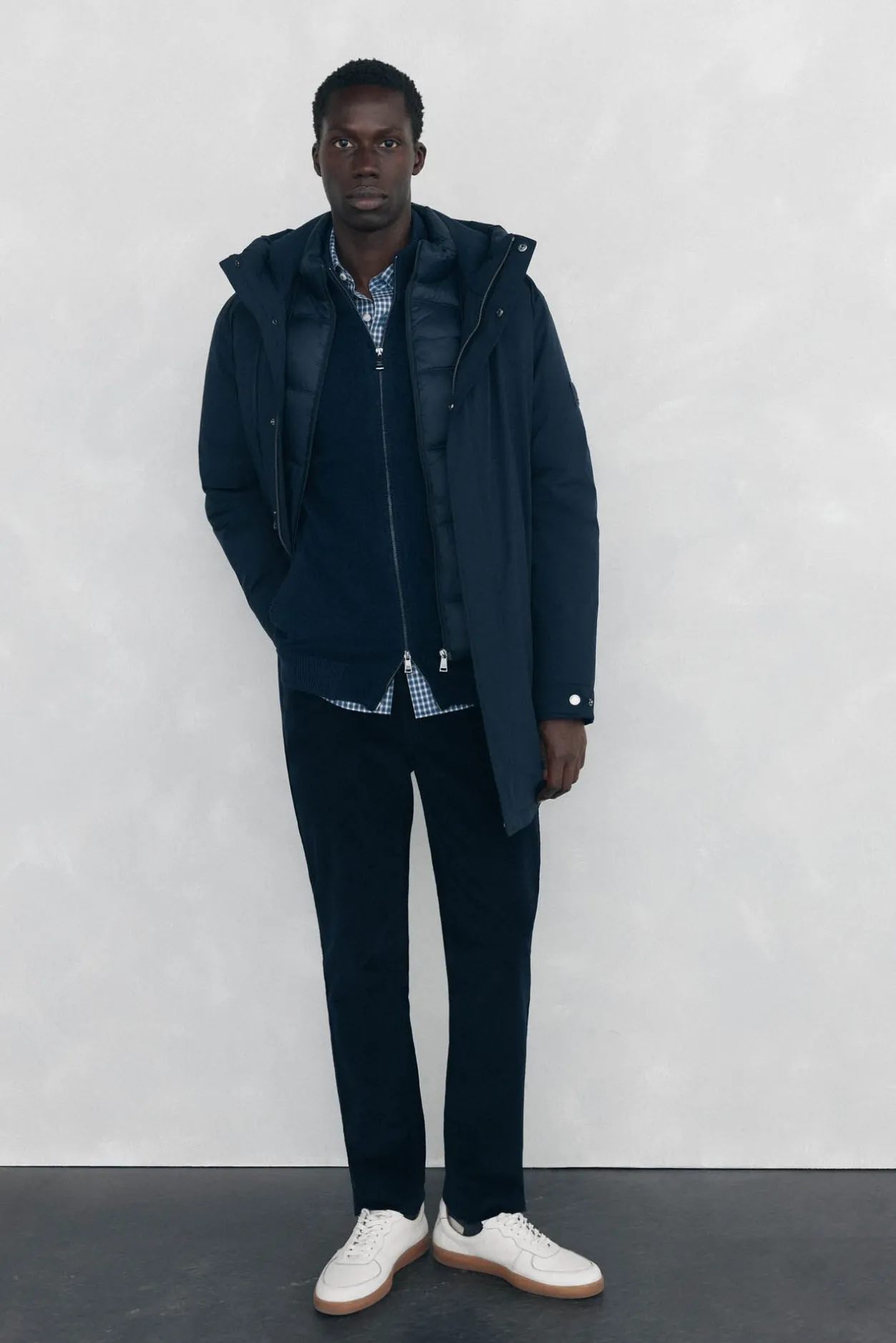 Pedro del Hierro Cardigan premium navideño algodón cierre cremallera Azul Online