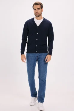Jack & Jones Cardigan regular fit Azul marino New