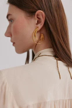 Hoss Intropia Carrie. Blusa con lazada Marfil Clearance