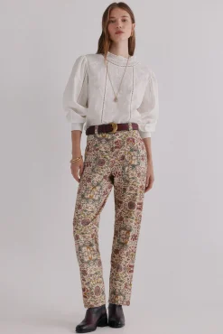 Hoss Intropia Cassia. Blusa romántica Marfil Hot