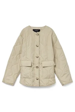 Vero Moda Cazadora acolchada Beige New