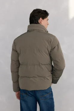 Pedro del Hierro Cazadora acolchada con detalle de bolsillo Beige Best