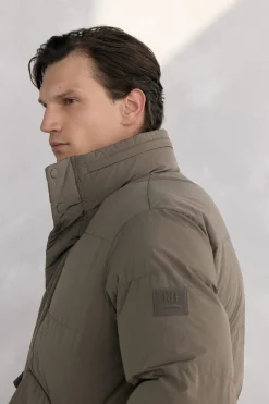 Pedro del Hierro Cazadora acolchada con detalle de bolsillo Beige Best