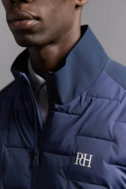 Pedro del Hierro Cazadora acolchada golf Azul New