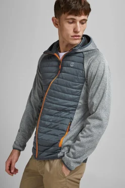 Jack & Jones Cazadora acolchada ligera gris Best
