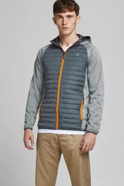 Jack & Jones Cazadora acolchada ligera gris Best