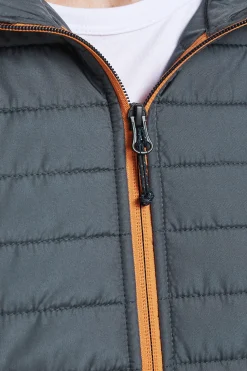 Jack & Jones Cazadora acolchada ligera gris Best
