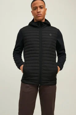 Jack & Jones Cazadora acolchada ligera negro Sale