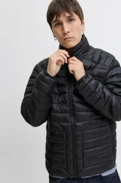 Jack & Jones Cazadora acolchada ligera negro Discount