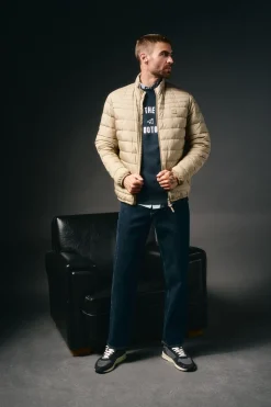 OOTO Cazadora acolchada ultralight Beige Discount