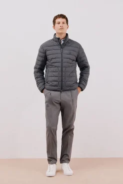 Cortefiel Cazadora acolchada ultralight Gris New