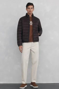 Pedro del Hierro Cazadora acolchada ultralight Marr&oacute;n Online