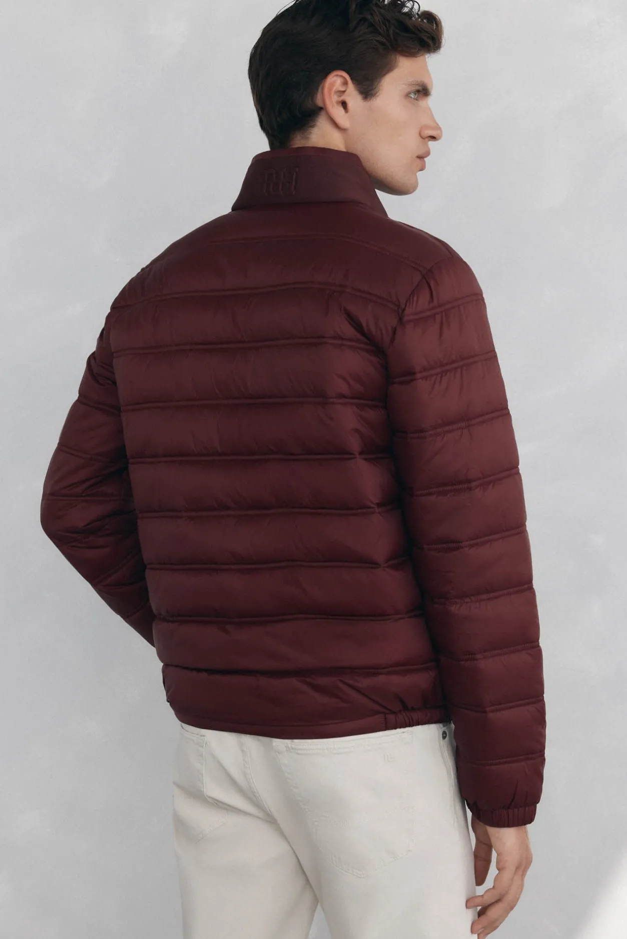 Pedro del Hierro Cazadora acolchada ultralight Burdeos Hot