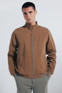 Springfield Cazadora algodón beige Outlet